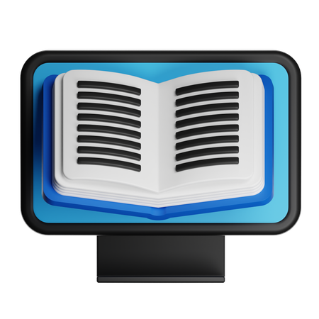 Monitor  3D Icon