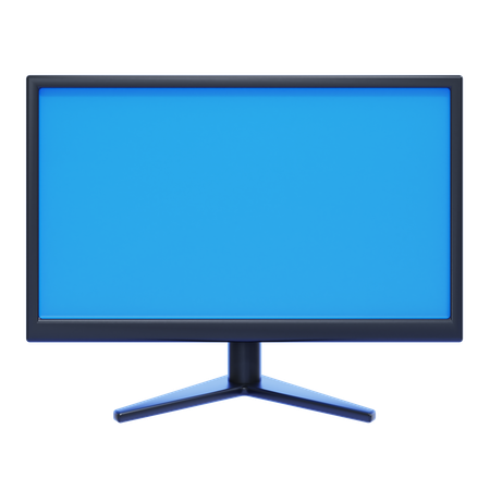 Monitor  3D Icon