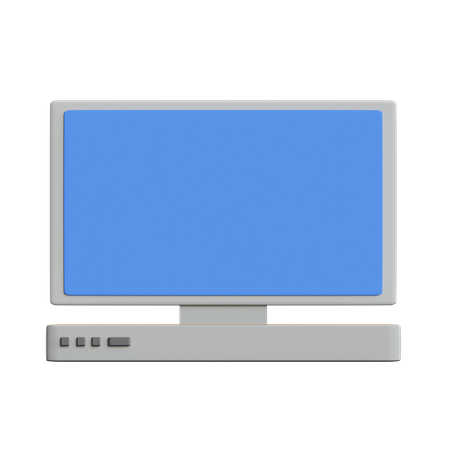 Monitor  3D Icon