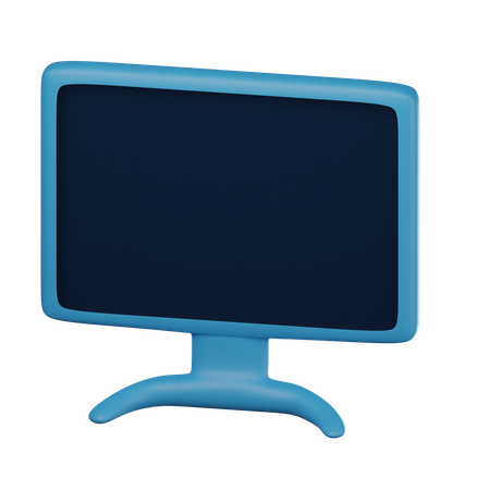 Monitor  3D Icon