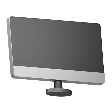 Monitor  3D Icon