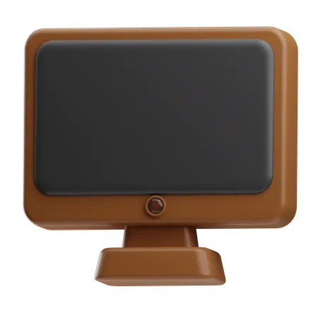 Monitor  3D Icon