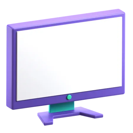 Monitor  3D Icon