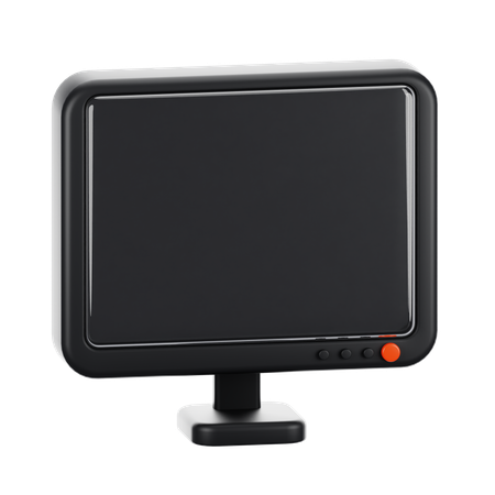 Monitor  3D Icon