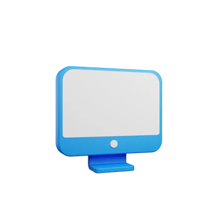 Monitor  3D Icon