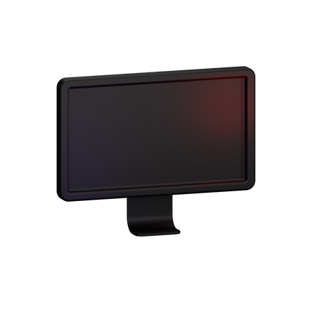 Monitor  3D Icon