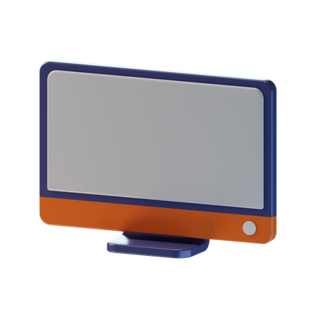 Monitor  3D Icon