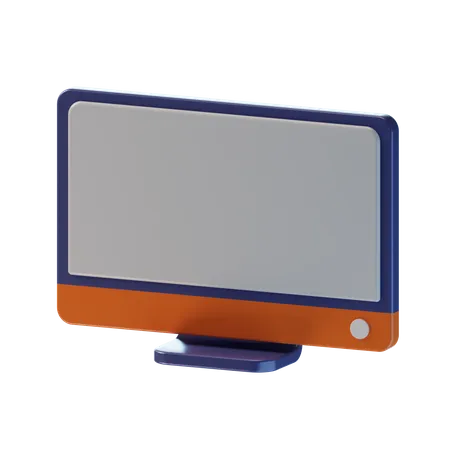 Monitor  3D Icon