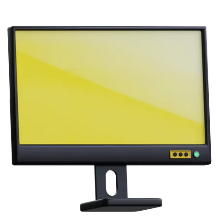 Monitor  3D Icon