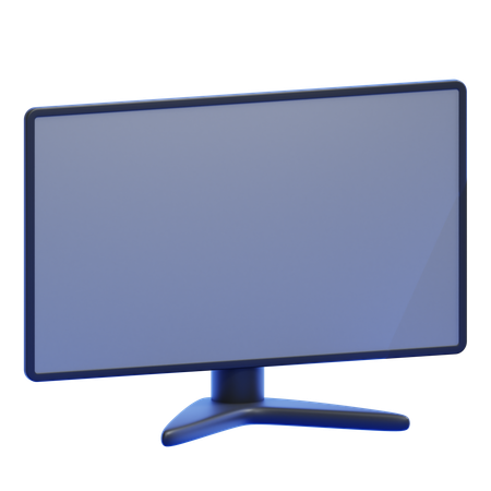Monitor  3D Icon