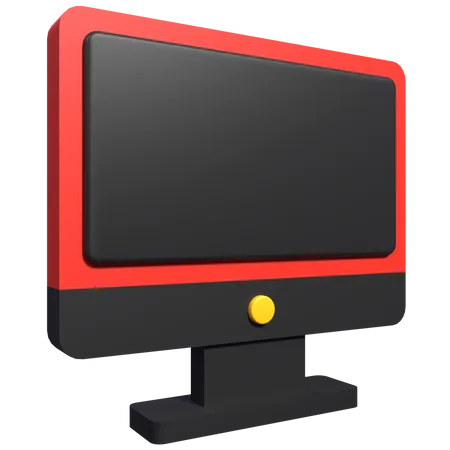 Monitor  3D Icon