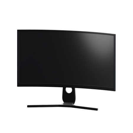 Monitor  3D Icon