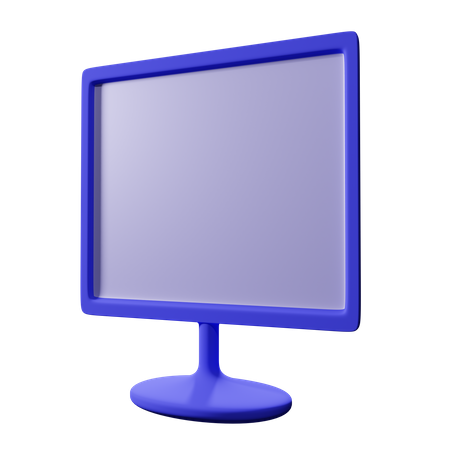 Monitor  3D Icon