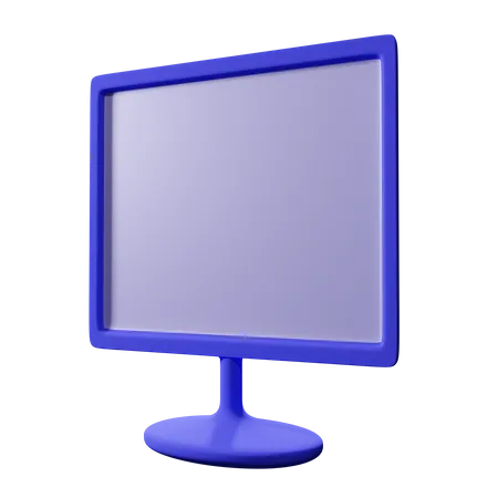 Monitor  3D Icon