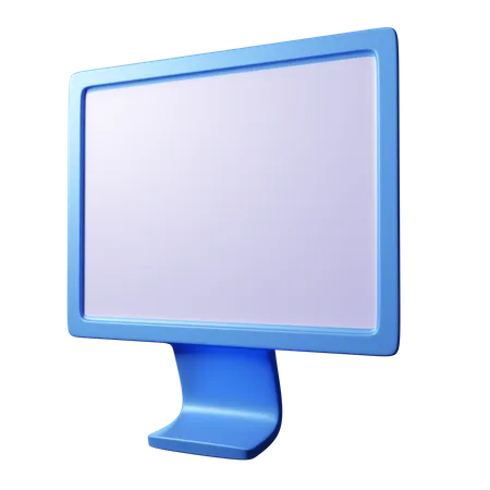 Monitor  3D Icon