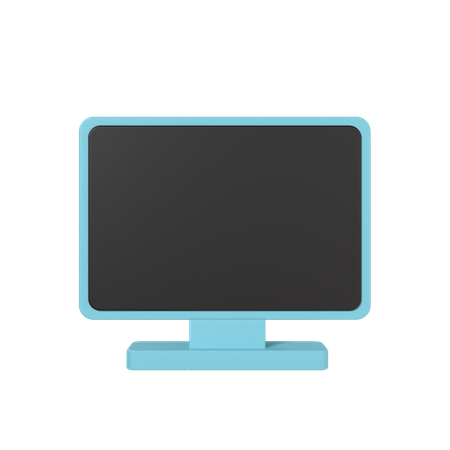 Monitor  3D Icon