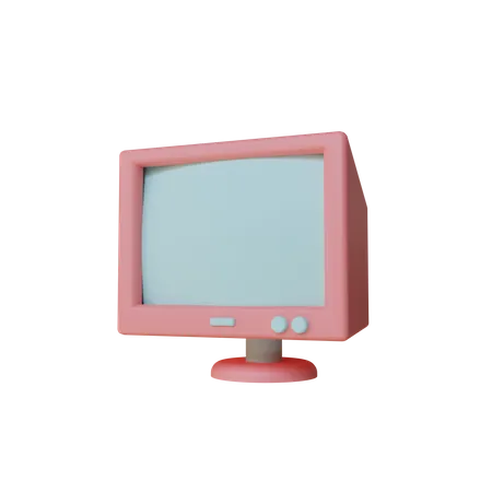 Monitor  3D Icon