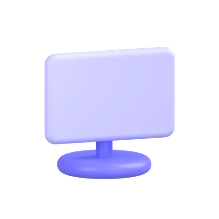 Monitor  3D Icon