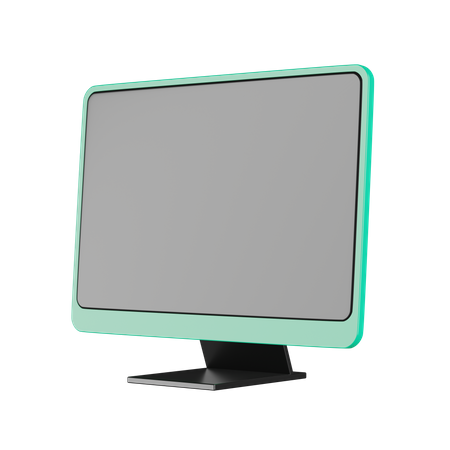 Monitor  3D Icon