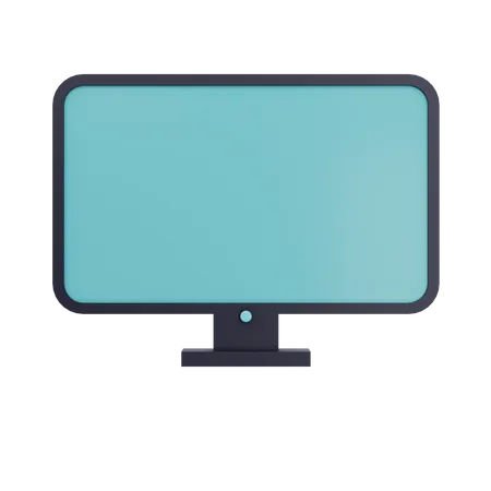 Monitor  3D Icon