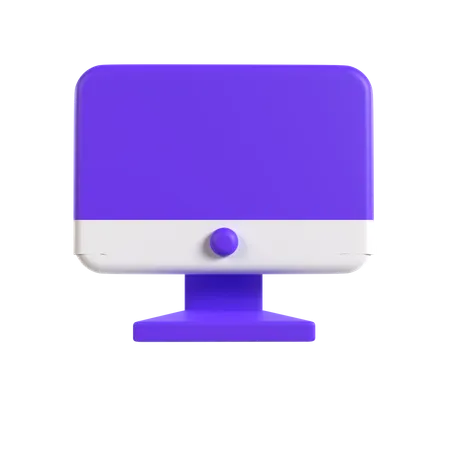 Monitor  3D Icon