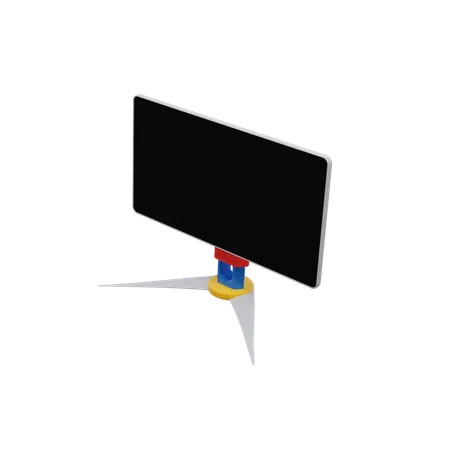 Monitor  3D Icon