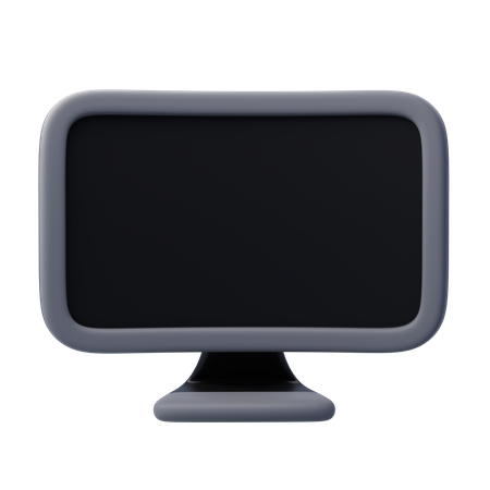 Monitor  3D Icon