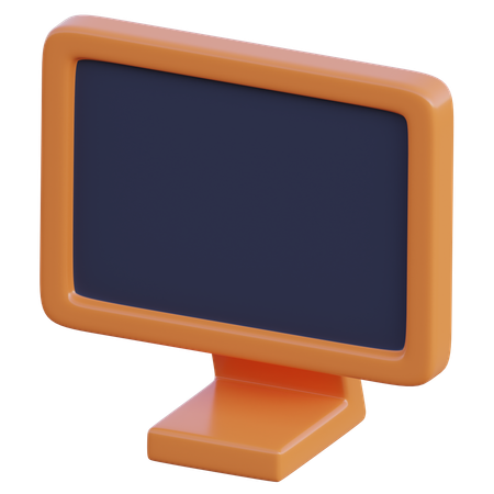 Monitor  3D Icon