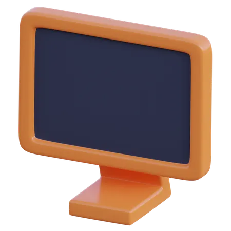 Monitor  3D Icon