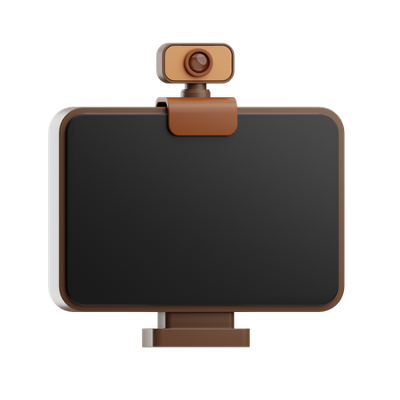 Monitor  3D Icon