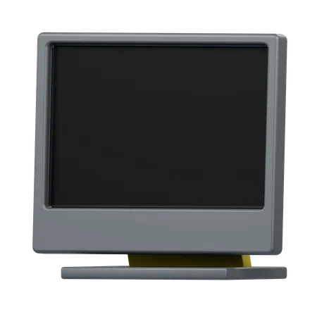 Monitor  3D Icon