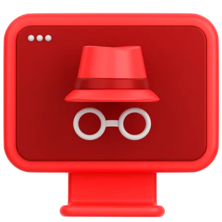 Monitor  3D Icon