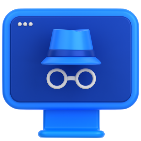 Monitor  3D Icon