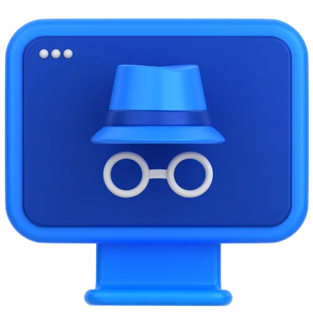 Monitor  3D Icon