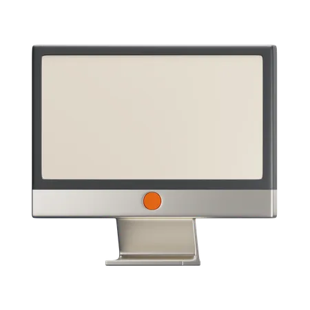 Monitor  3D Icon