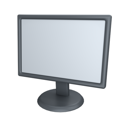 Monitor  3D Icon