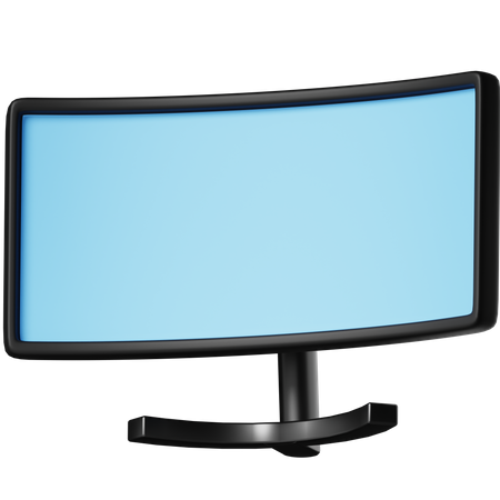 Monitor  3D Icon