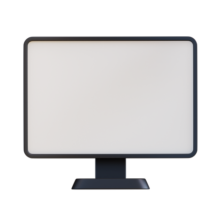 Monitor  3D Icon