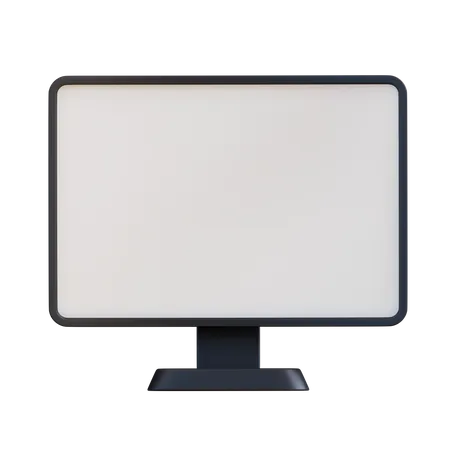 Monitor  3D Icon