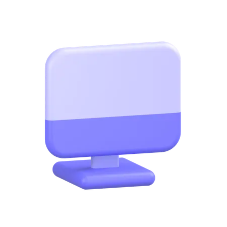 Monitor  3D Icon