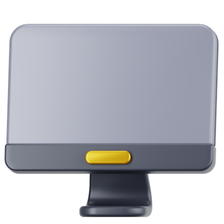 Monitor  3D Icon