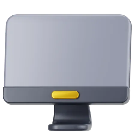 Monitor  3D Icon