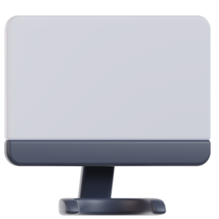 Monitor  3D Icon