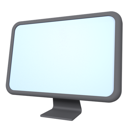 Monitor  3D Icon