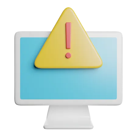 Monitor  3D Icon