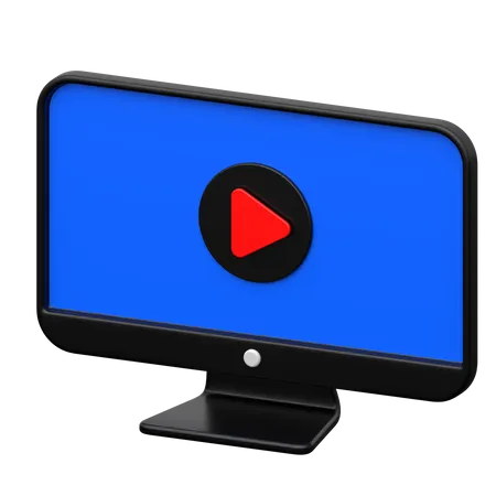 Monitor  3D Icon