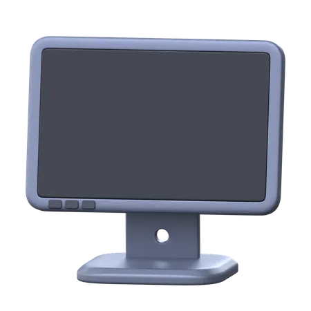 Monitor  3D Icon