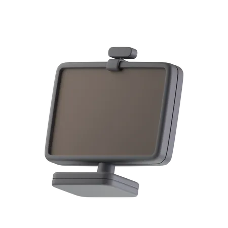 Monitor  3D Icon