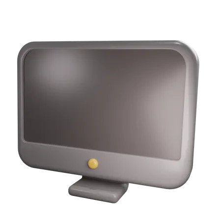 Monitor  3D Icon