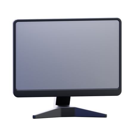 Monitor  3D Icon